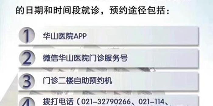 华山医院皮肤科普通门诊下月取消现场挂号?有