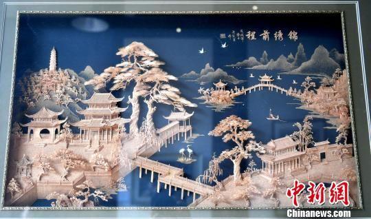福建工艺美术博览园开园 寿山石雕漆画等精品齐聚
