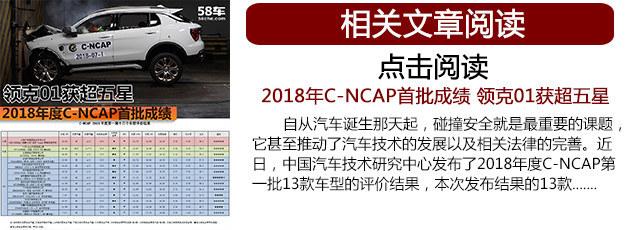 2018年C-NCAP第二批成绩 CR-V成绩夺冠