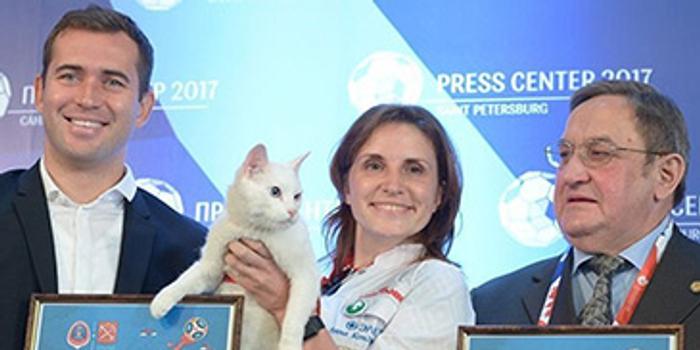俄罗斯猫咪预测官将预测世界杯首场比赛结果