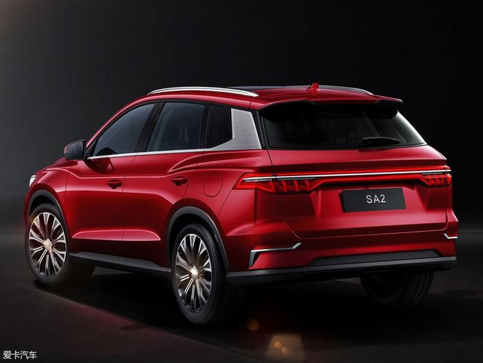 王朝系列全新SUV 比亚迪SA2官图发布