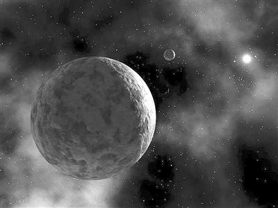 在太阳系边缘潜伏的矮行星“塞德娜”图片来源:《自然》杂志官网