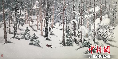 刘子舆作品。文华阁书画院供图