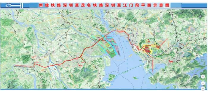 深茂铁路深圳至江门段环评公示！将在中山这些地方设站…… | 早安，中山