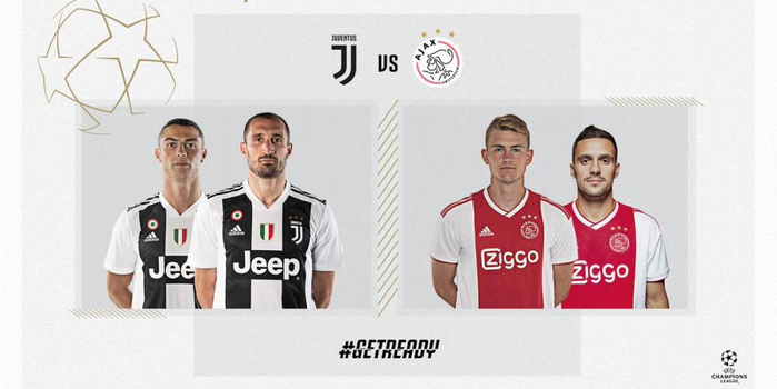 欧冠8强抽签实况:尤文战阿贾