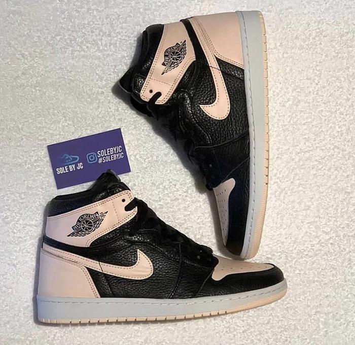 之前那双粉色AJ1 早已破万！新黑粉Air Jordan 1 实物首次曝光