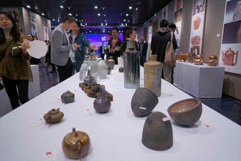 第三届上海国际陶瓷柴烧艺术展亮相宝库文化中心