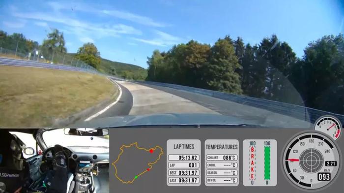 视频 | 科尼塞克的试车手开自己的车跑纽北会有多快？