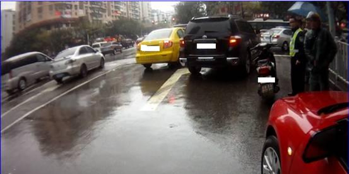 龙山大队依法处理一起无证酒驾交通事故案