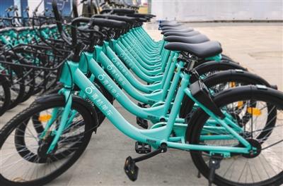 昨日,滴滴自主品牌“青桔共享单车”在成都上线。滴滴供图