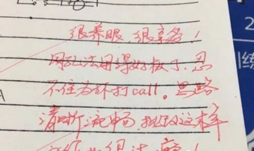 学生每天争写作业，就为看老师金句评语