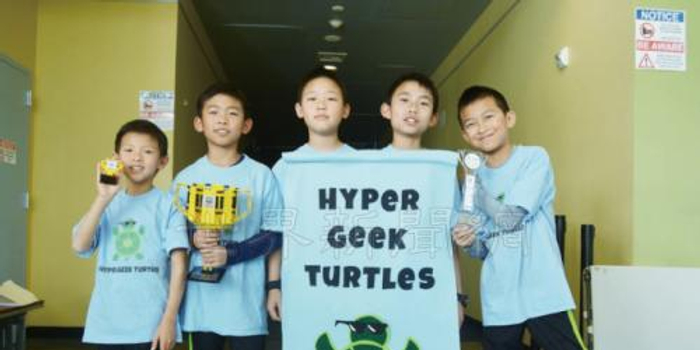 整天窝车库编程 旧金山5华裔学生夺乐高赛冠军