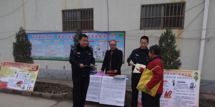 安阳县公安局结合帮扶工作积极开展大走访活动