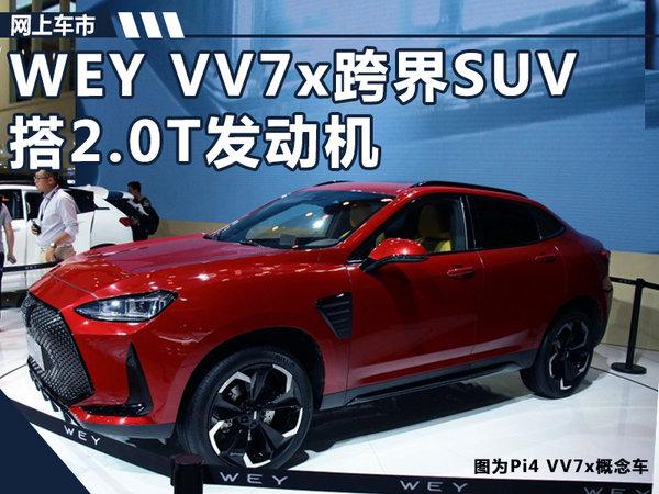 长城WEY全新跨界SUV 明年上市/酷似宝马X6