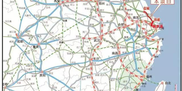 盐城至南通高铁今日开建 4年后盐城与上海一小