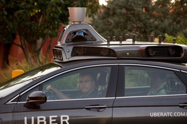 Uber 测试车用的还是旋转式激光雷达