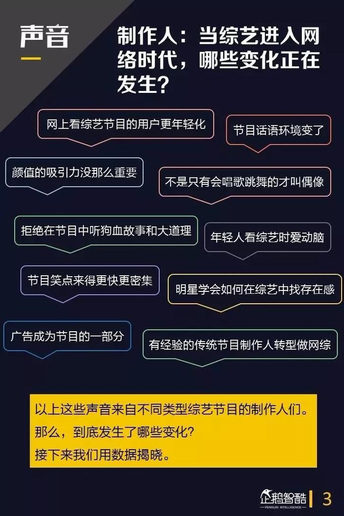 40页报告深度洞察综艺用户，预测综艺下半场的四大趋势