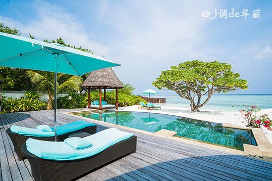 【<a href='http://travel.sina.com.cn/maerdaifu-lvyou/?from=b-keyword' >马尔代夫</a>】四季库达岛:小而美的<a href='http://travel.sina.com.cn/maerdaifu-lvyou/?from=b-keyword' >马尔代夫</a>风情后花园