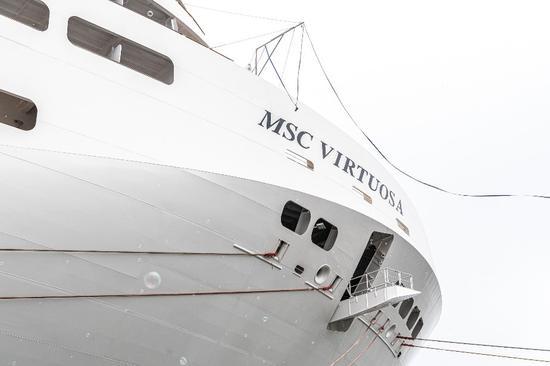 MSC地中海华彩号今日交付
