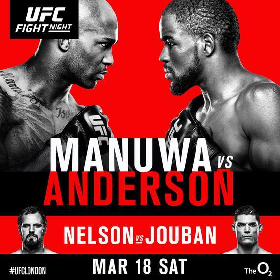 UFC Fight Night 107前瞻:曼努瓦VS安德森对决