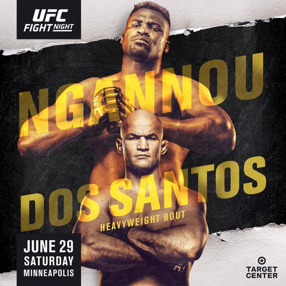 UFC on ESPN 3前瞻：纳干诺VS桑托斯史上最强重炮手对决