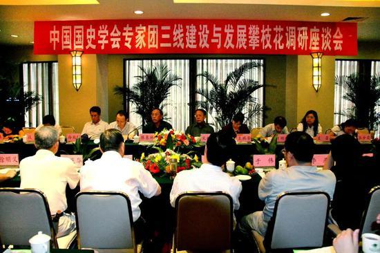 国史专家团三线建设与发展攀枝花调研座谈会