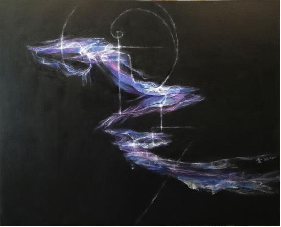 《光寂之四》80x100cm 2017