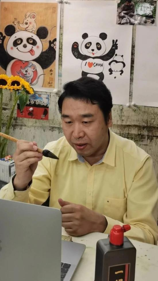 刘中老师在线解答教师们关于绘画和中国画创作方面的问题