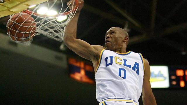 拉塞尔-威斯布鲁克——他求学之路上发生过一些鲜为人知的事情，当时作为高中生的威少，是校园里的优等生。他的平均绩点在全班位列第六位，而且当时他也考虑过斯坦福大学。但是为了篮球，威斯布鲁克放弃了去斯坦福的机会，最终去到了传统篮球名校UCLA，与篮球并肩战斗。