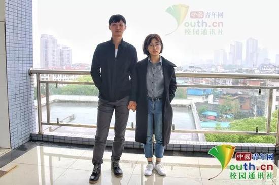 李宗蔚与王淼。受访者供图