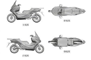 比亚迪首款摩托车专利图曝光