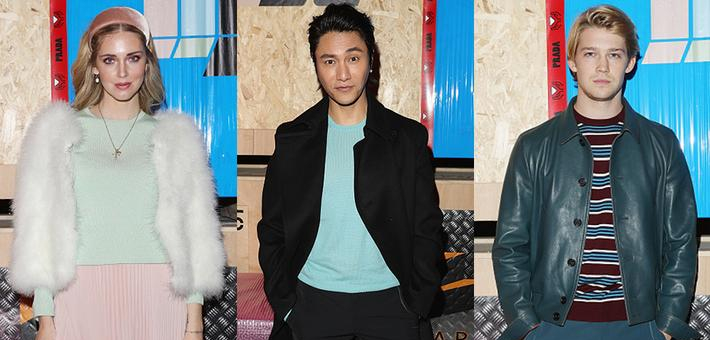 众星现身 陈坤霉霉男友斗帅