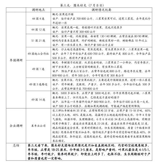 【调研报告】新疆红枣调研总结