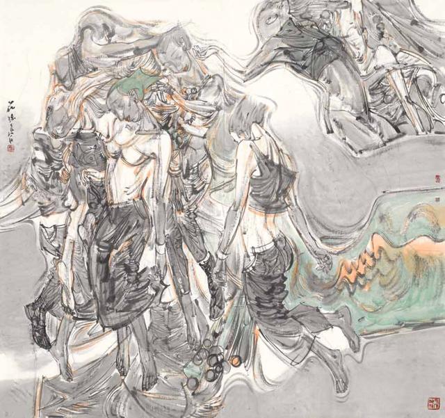 张江舟作品欣赏