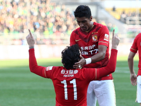 广州恒大中超五连冠