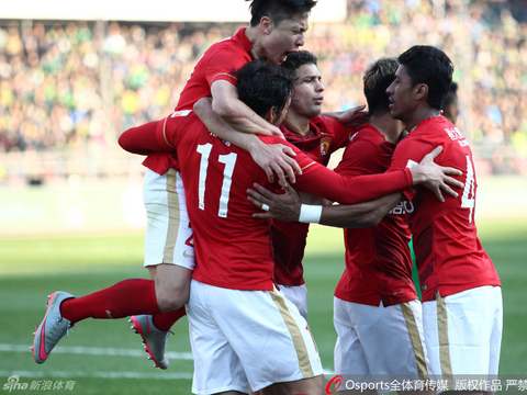 广州恒大中超五连冠