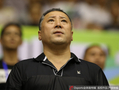 高清-林丹领衔国羽热身赛 傅海峰眼神充满杀气