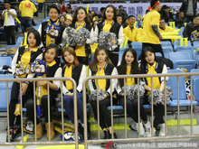 江苏肯帝亚vs吉林篮球宝贝助威