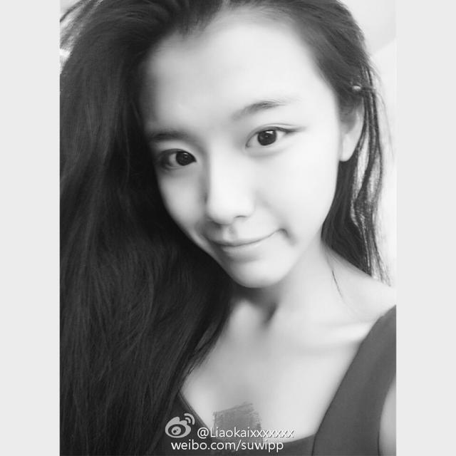 照片主人公是江西师范大学的校花廖凯旋.