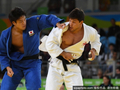 图文-柔道男子+100kg复活赛精彩瞬间 奋力一搏