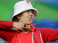 图文-射箭女子个人1/16淘汰赛 曹慧出战