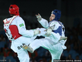 图文-跆拳道男子+80kg16强 巴西选手被动
