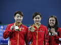 图文-新浪直击女子10米跳台中国选手争冠 最高点