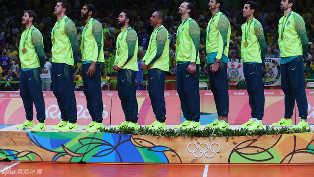 男子排球巴西夺金