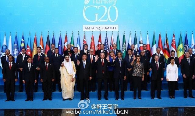 g20上多国首脑明争暗斗