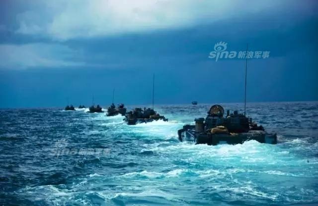 美媒称中国海军陆战队扩编 三个旅总兵力1.4万人