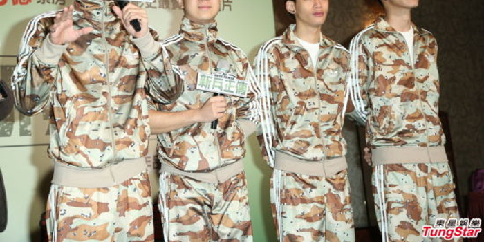 梁智强宣传《新兵正传》 夏如芝迷彩性感