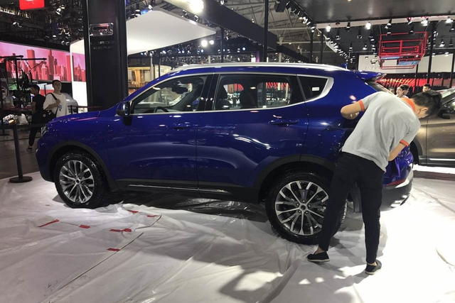 外观、内饰均变化 全新哈弗H6亮相成都车展