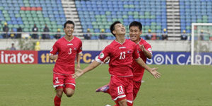 亚青赛-朝鲜5-0大胜进决赛 卡塔尔鏖战3-2胜缅