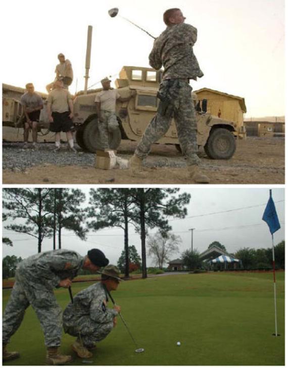 美军海外基地建170座高尔夫球场